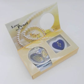 DIY Gift Love Pearl Necklace Set Oyster Drop Pendant with 6-7mm Freshwater Pearl