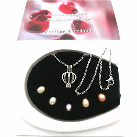 Donghui Pearl Pendant Necklace Freshwater Pearl Jewelry Gift For Holiday  and Birthday