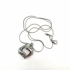 12 Horoscope Zodiac Natural Wish Freshwater Love Pearl Precious Zodiac Cage Holder Necklace Pendant Gift Set