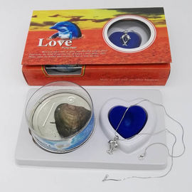 Love Pearl and Wish Pearl Gift Set With Neckalce And Double Dolphin  Shape Cage Pendant
