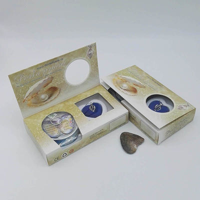 Festive Birthday Gift Love Wish Pearl Kit Heart Cage Pendant with 17 " Chain Necklace Love Lovers