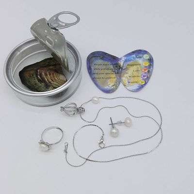 Promotion Gifts Love Pearl  3PCS included Chain Necklace with one Drop Pendant , Ring , Earrings
